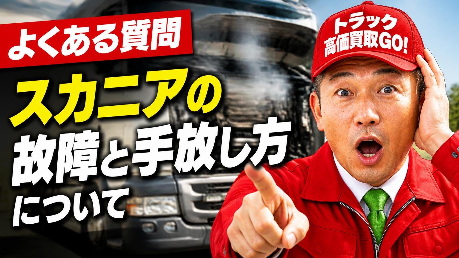 よくある質問｜スカニアの故障と手放し方について