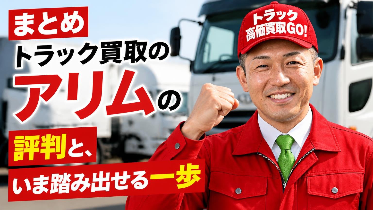 まとめ|トラック買取のアリムの評判と、いま踏み出せる一歩