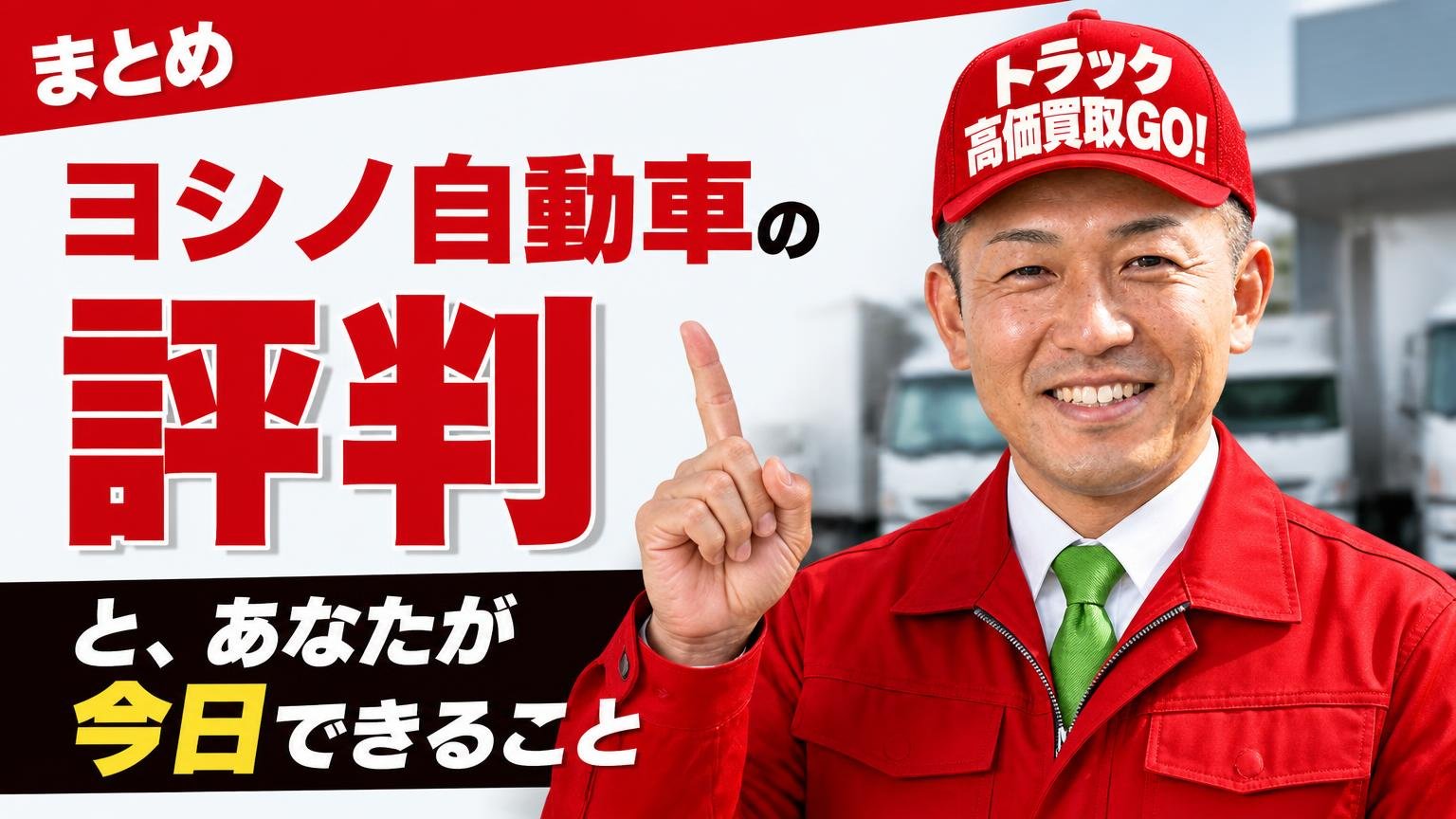まとめ|ヨシノ自動車の評判と、あなたが今日できること