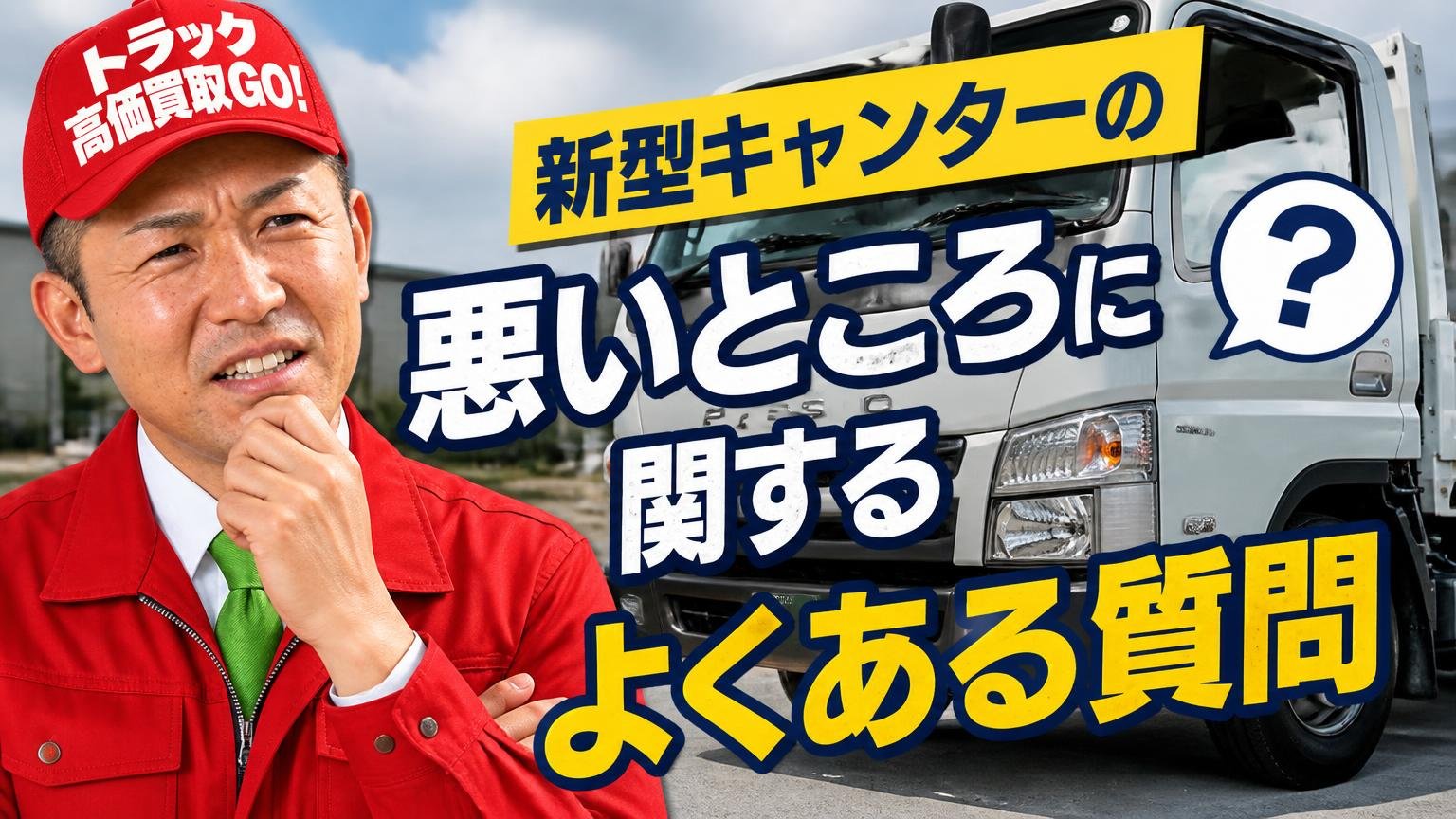 新型キャンターの悪いところに関するよくある質問