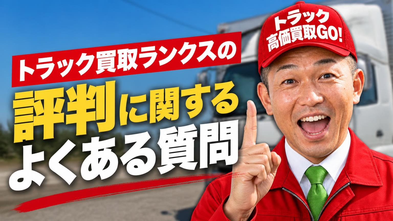 トラック買取ランクスの評判に関するよくある質問