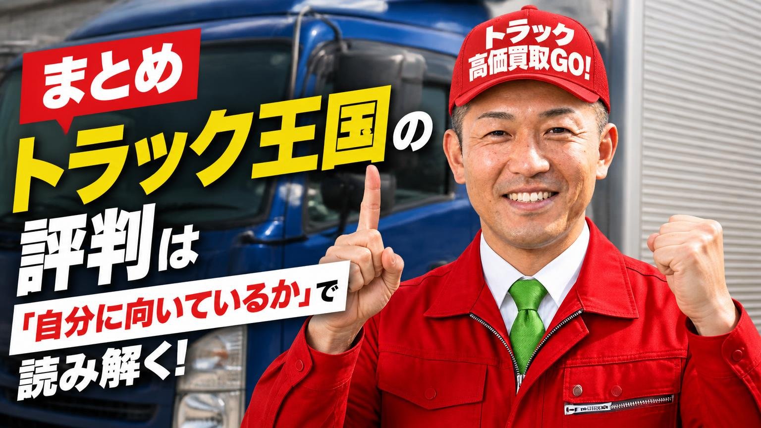 まとめ|トラック王国の評判は「自分に向いているか」で読み解く
