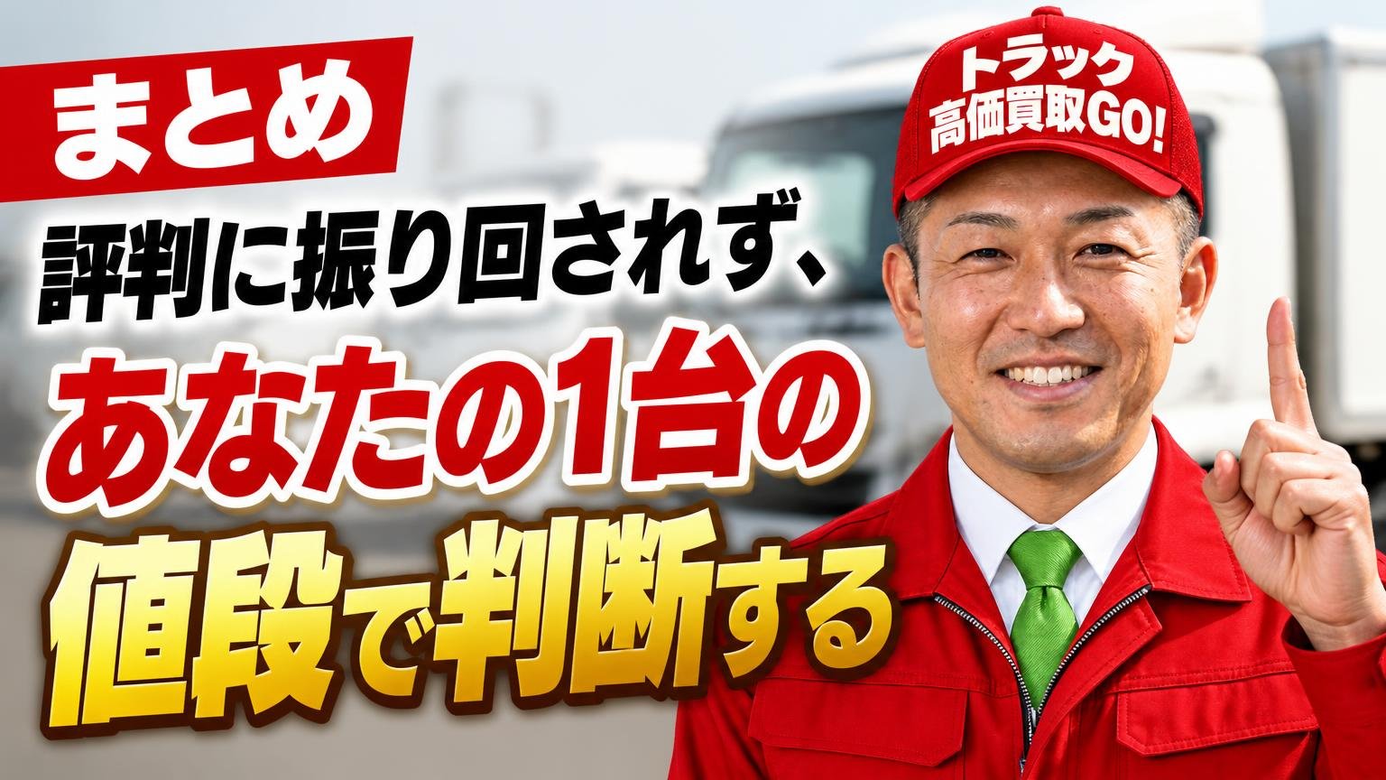 まとめ|評判に振り回されず、あなたの1台の値段で判断する