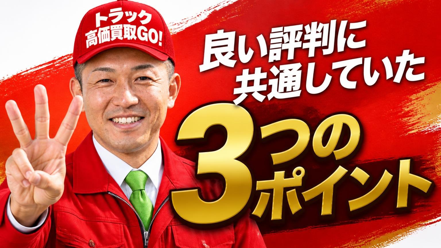 良い評判に共通していた3つのポイント