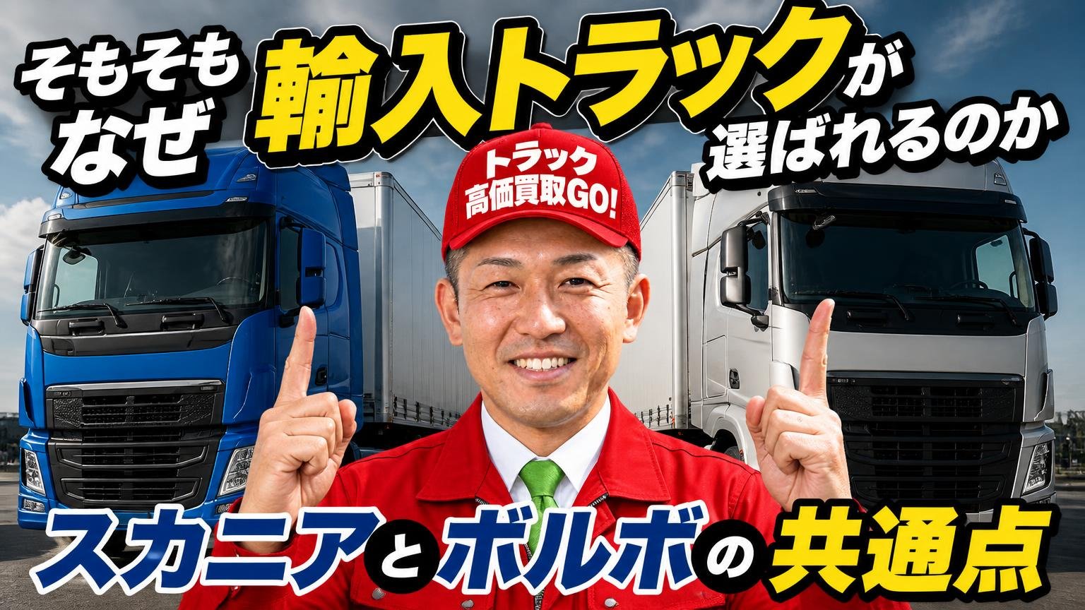 そもそもなぜ輸入トラックが選ばれるのか|スカニアとボルボの共通点