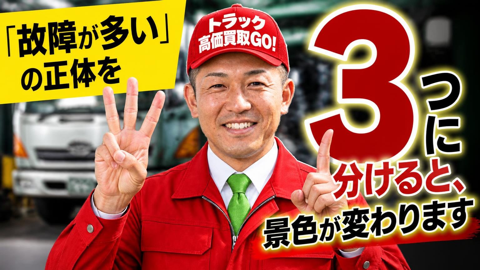 「故障が多い」の正体を3つに分けると、景色が変わります