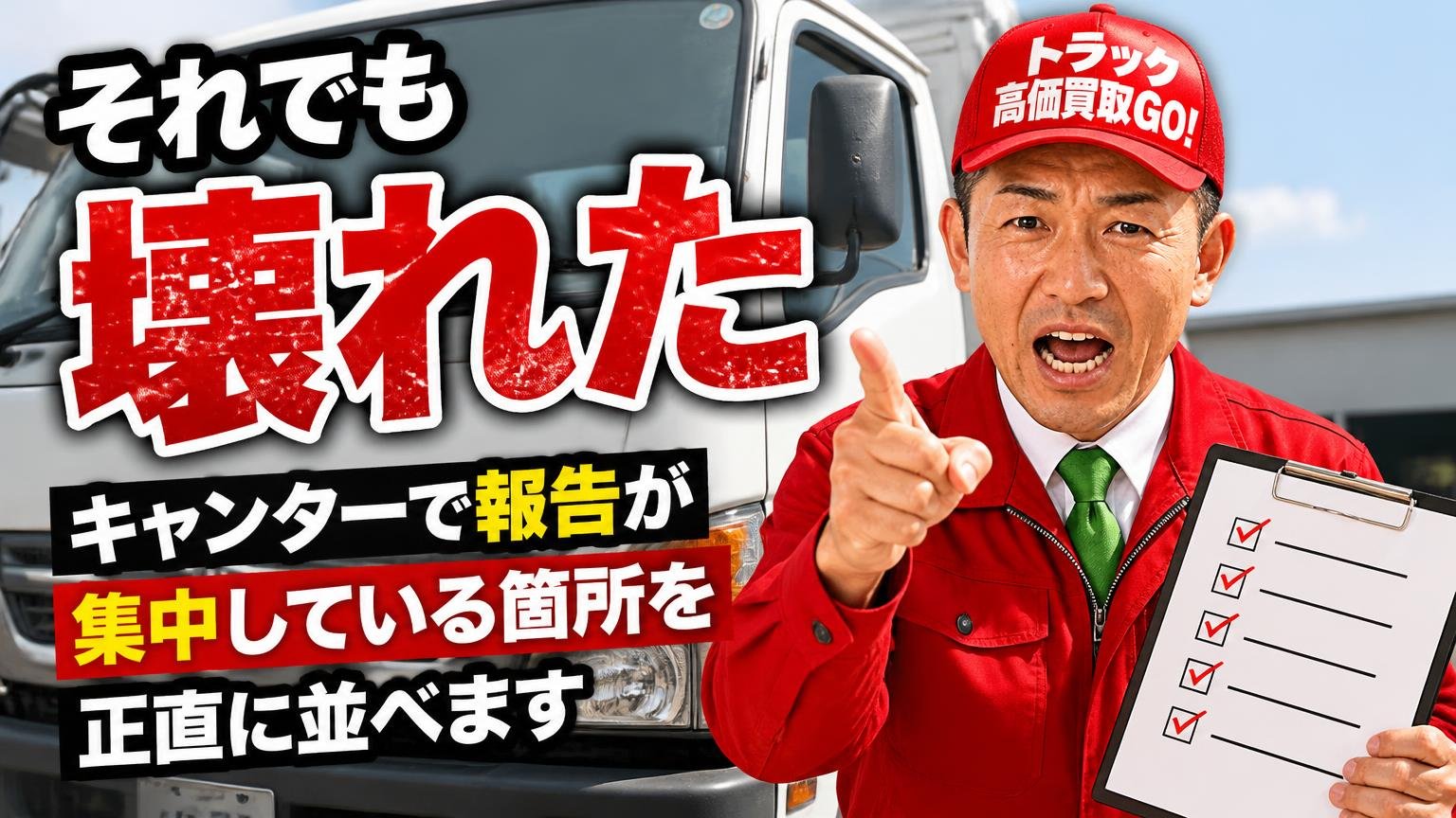 それでも「壊れた」は事実。キャンターで報告が集中している箇所を正直に並べます