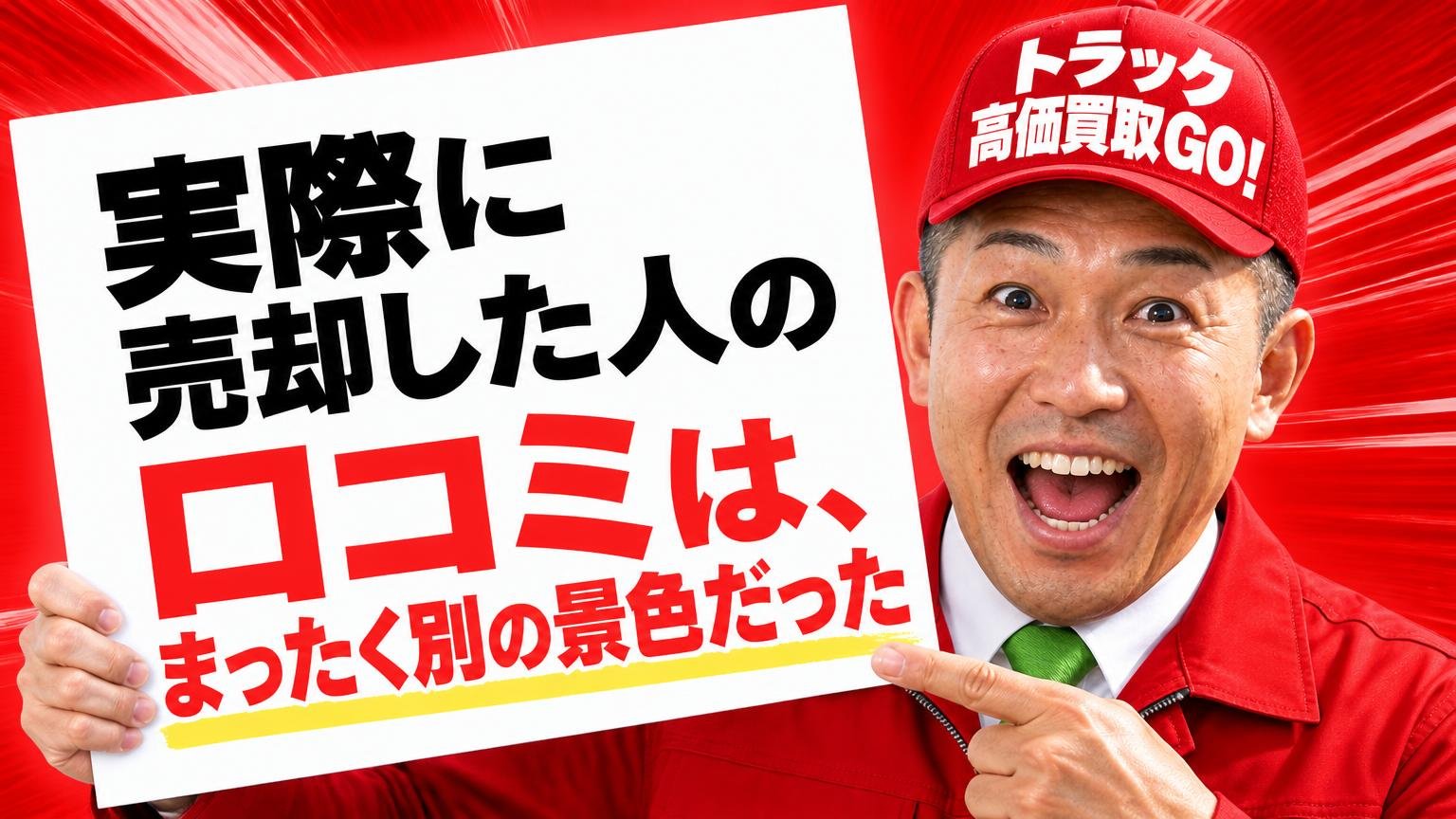 実際に売却した人の口コミは、まったく別の景色だった