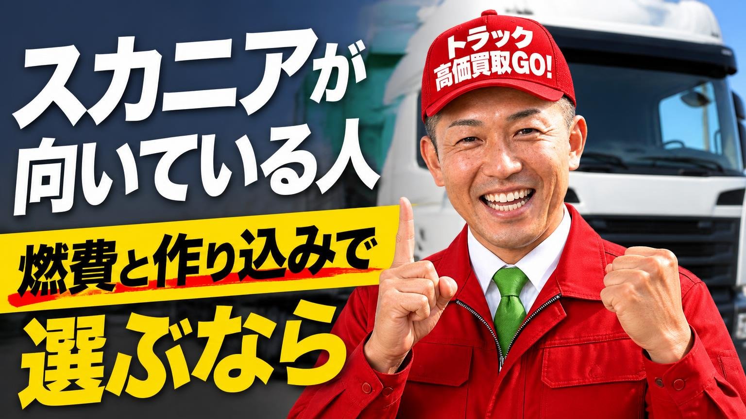 スカニアが向いている人|燃費と作り込みで選ぶなら