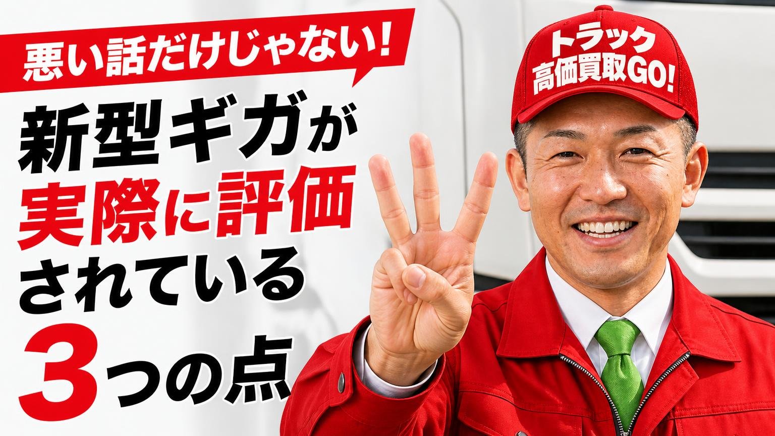 悪い話だけじゃない|新型ギガが実際に評価されている3つの点