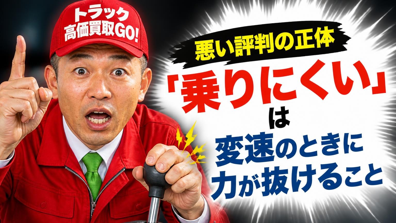 悪い評判の正体|「乗りにくい」は変速のときに力が抜けること