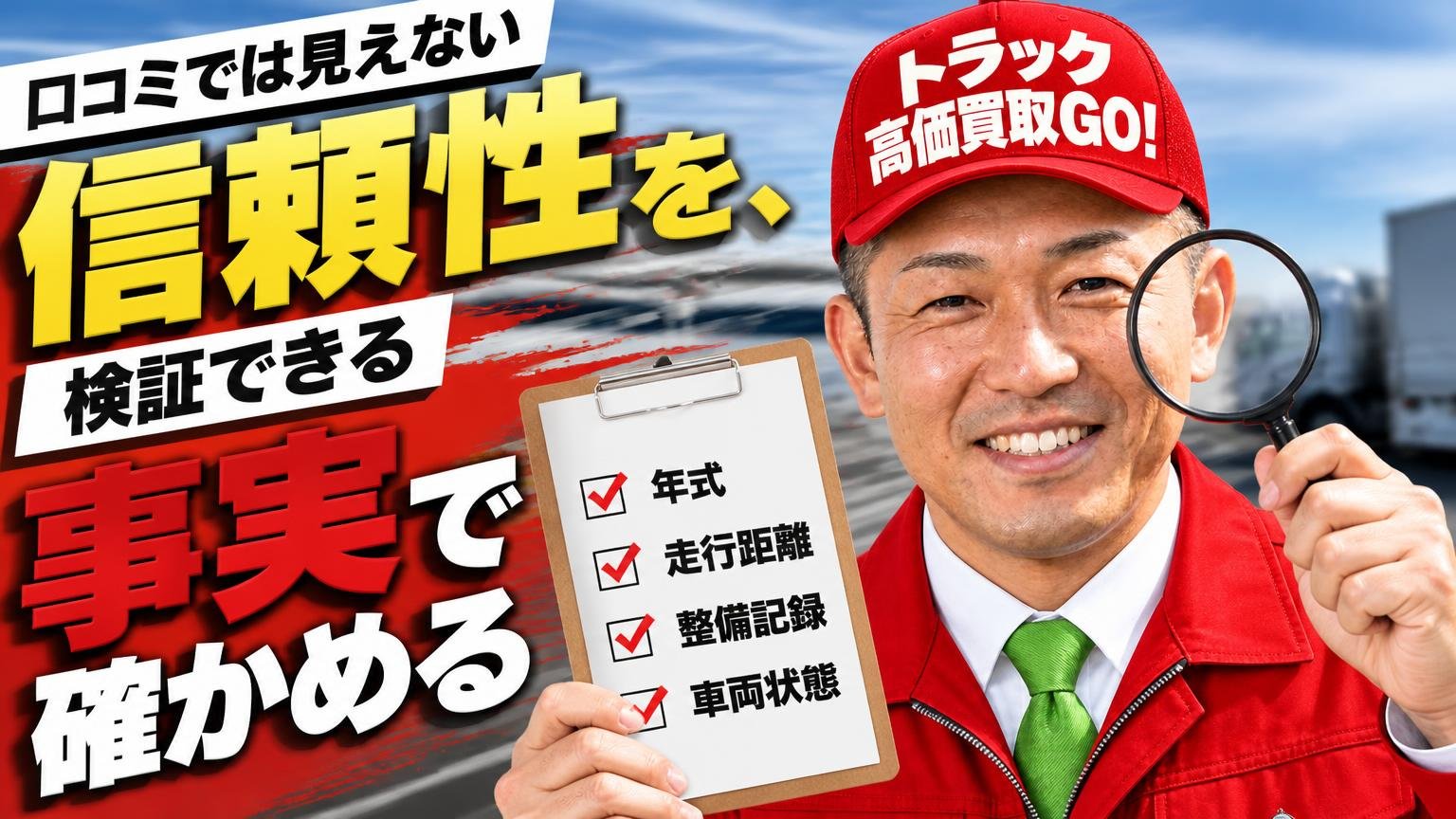 口コミでは見えない信頼性を、検証できる事実で確かめる