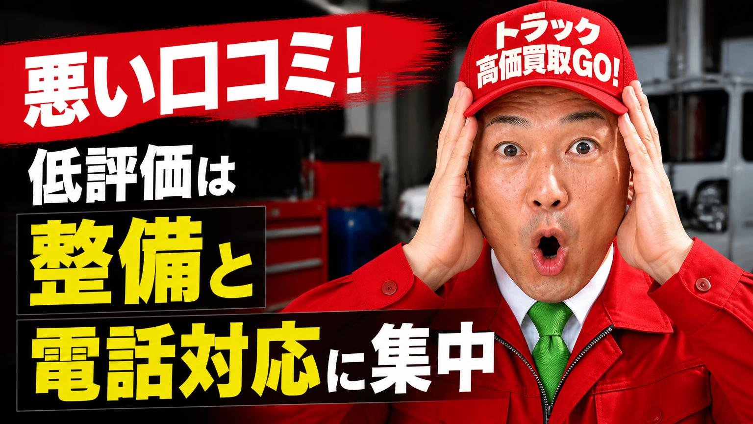 悪い口コミ・評判|低評価は「整備」と「電話対応」に集中している