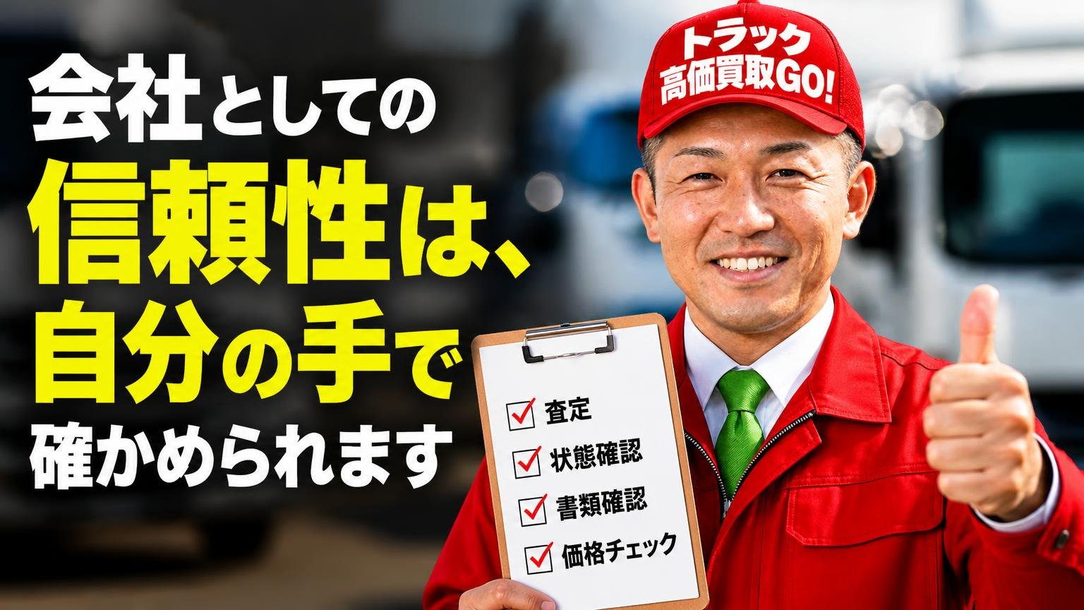 会社としての信頼性は、自分の手で確かめられます