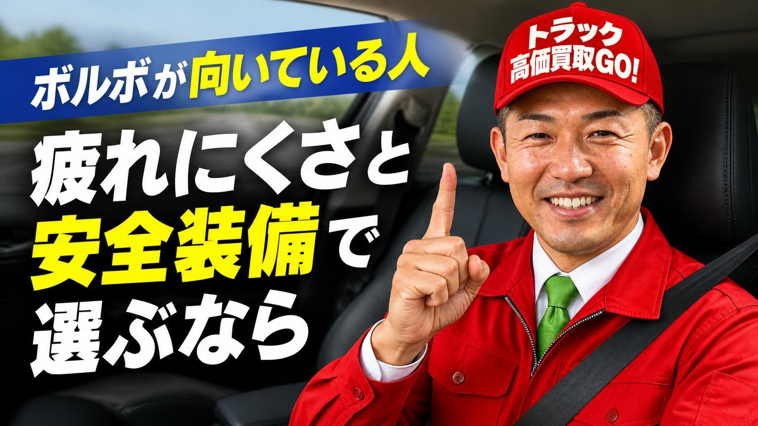 ボルボが向いている人|疲れにくさと安全装備で選ぶなら
