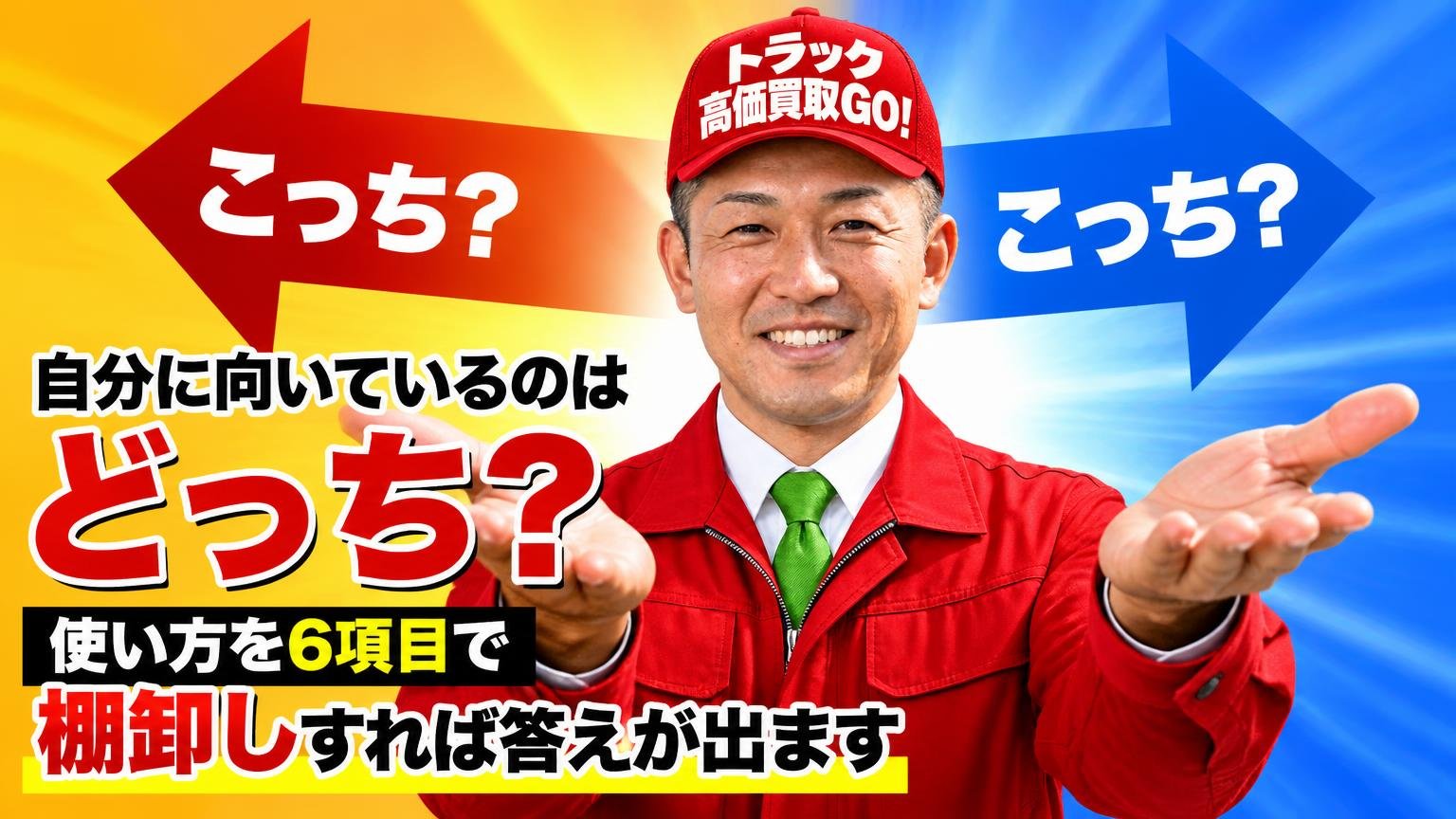 自分に向いているのはどっち?使い方を6項目で棚卸しすれば答えが出ます