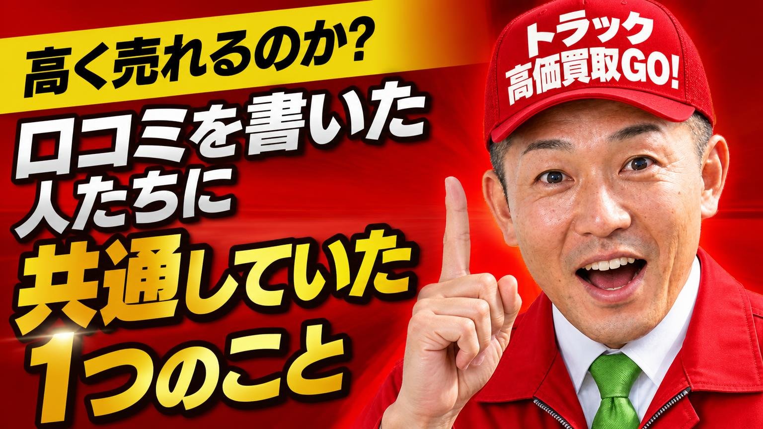 高く売れるのか?口コミを書いた人たちに共通していた1つのこと