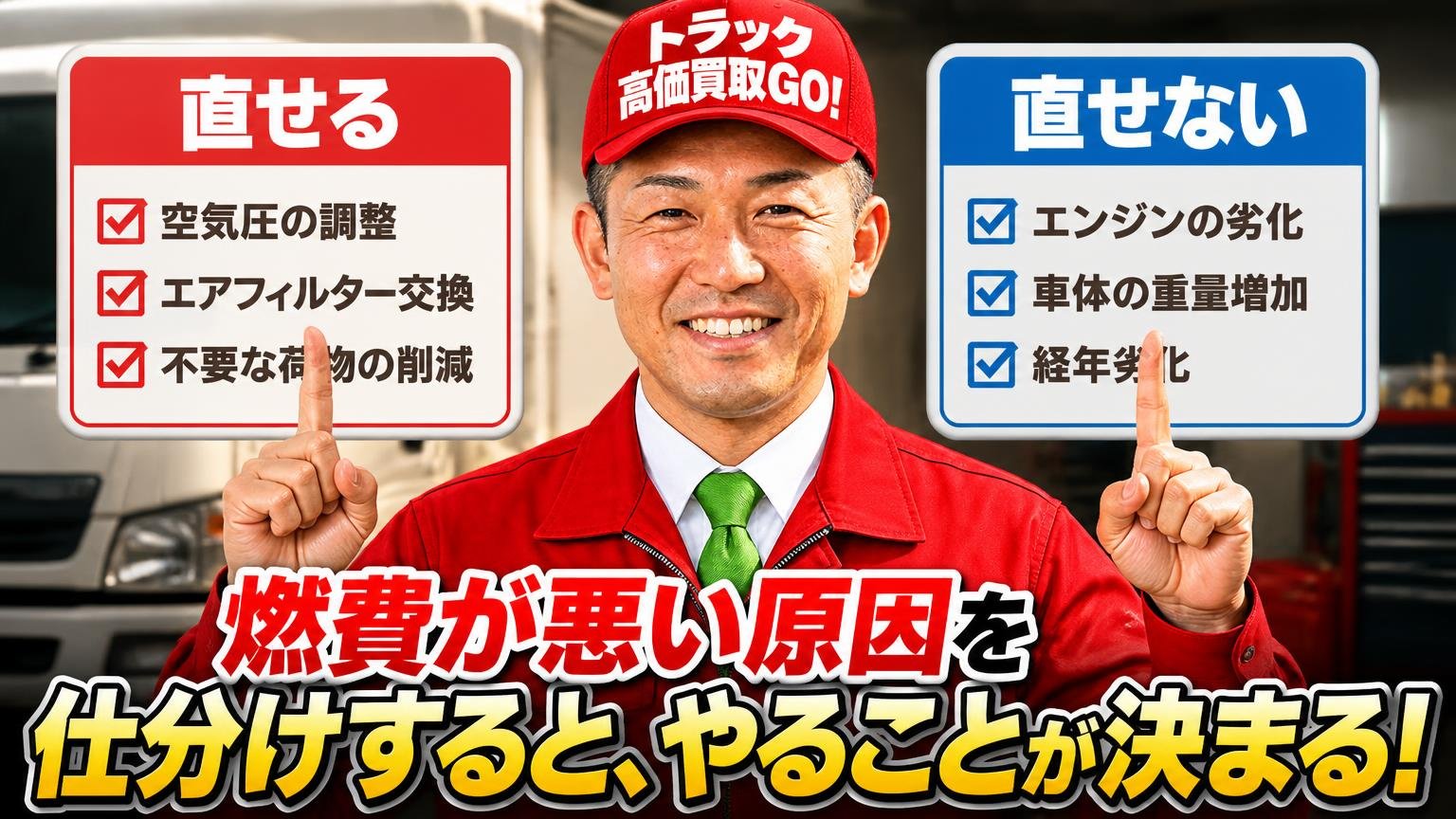 燃費が悪い原因を「直せる/直せない」で仕分けすると、やることが決まります