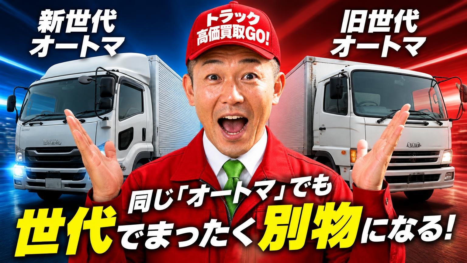 同じ「エルフのオートマ」でも世代でまったく別物になる