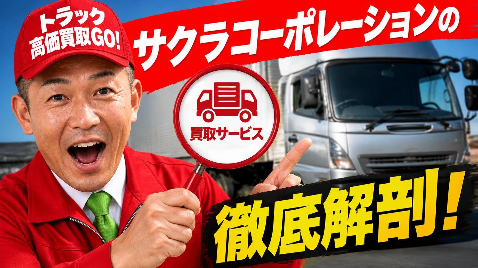 サクラコーポレーションのトラック買取サービスを分解する