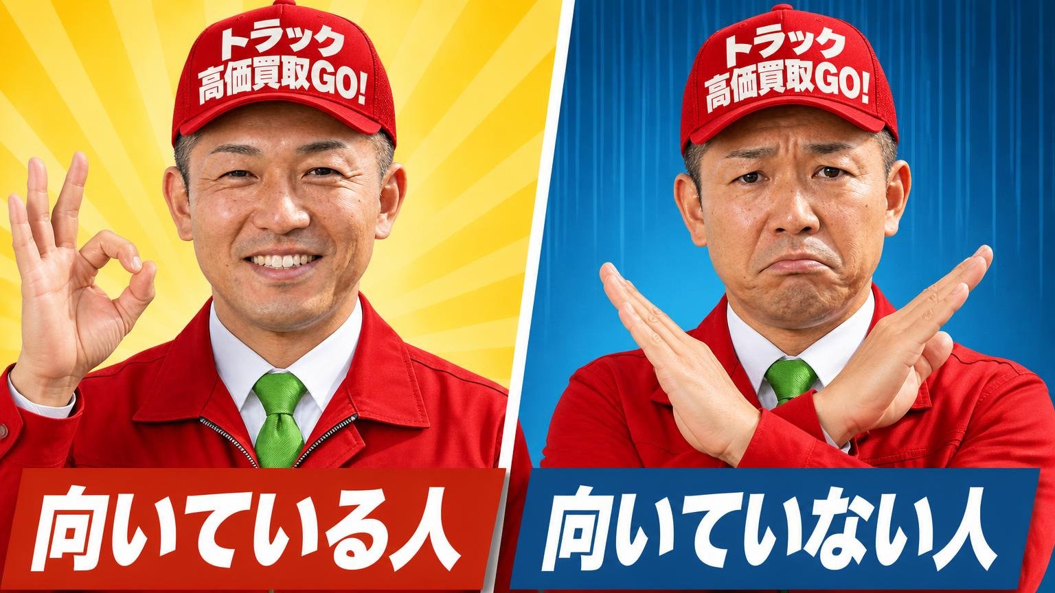 ワールド車輌が向いている人・向いていない人
