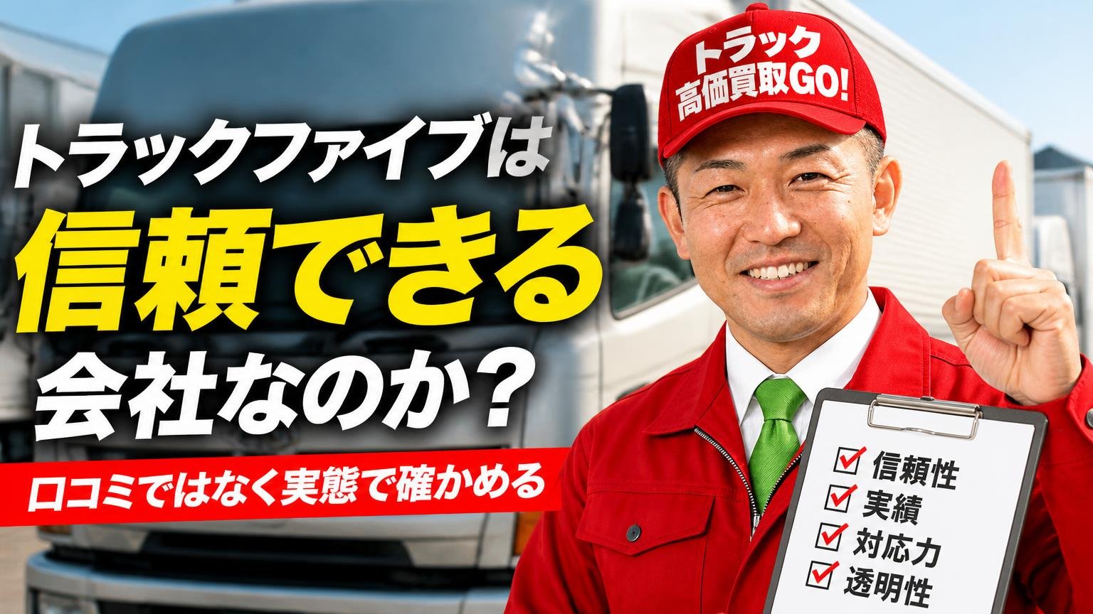 トラックファイブは信頼できる会社なのか|口コミではなく実態で確かめる