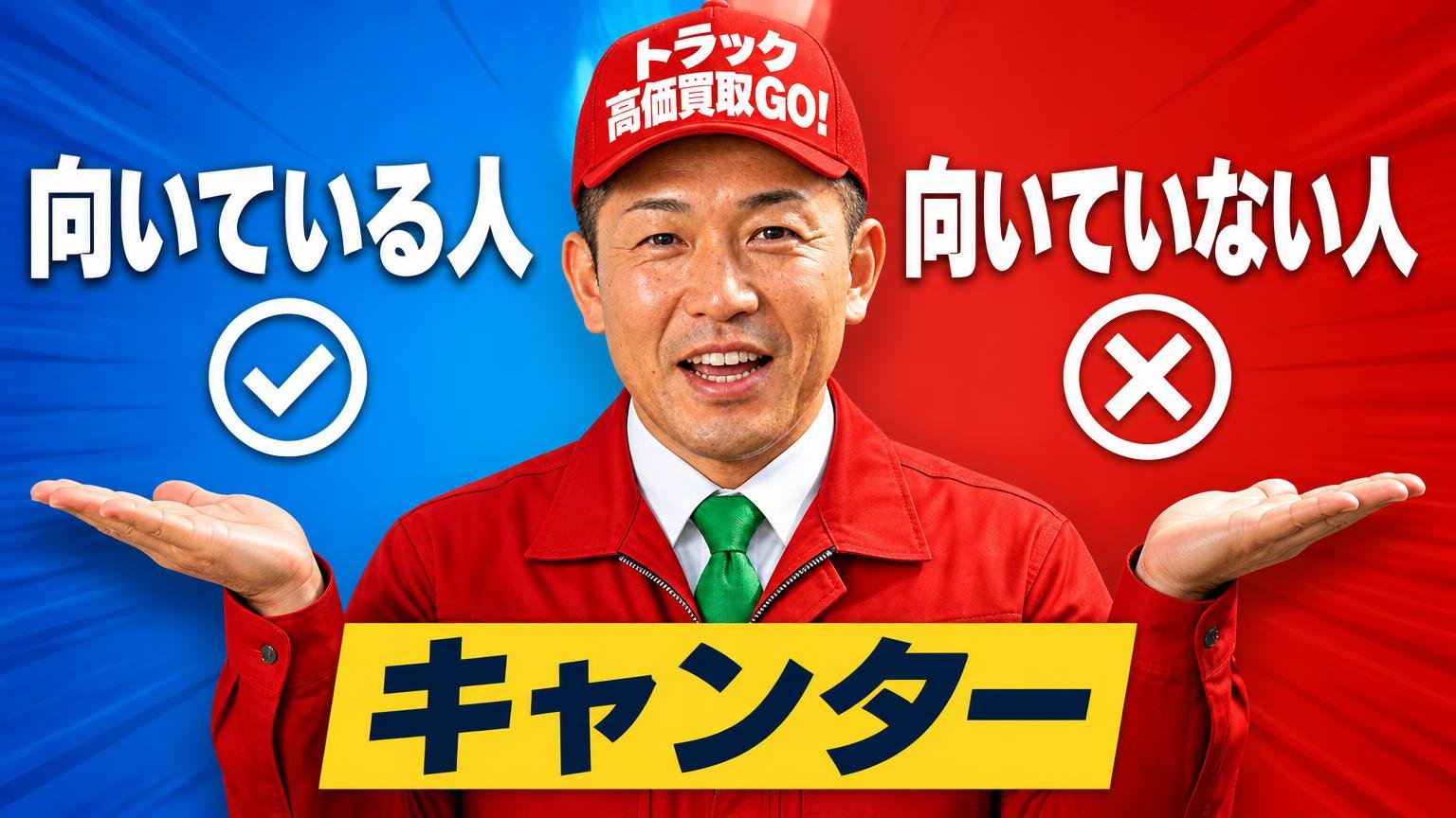 キャンターが向いている人・向いていない人