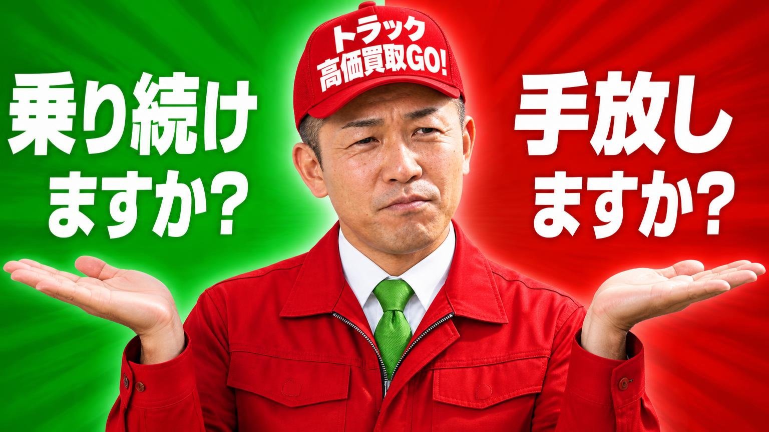 で、乗り続けますか? 手放しますか?