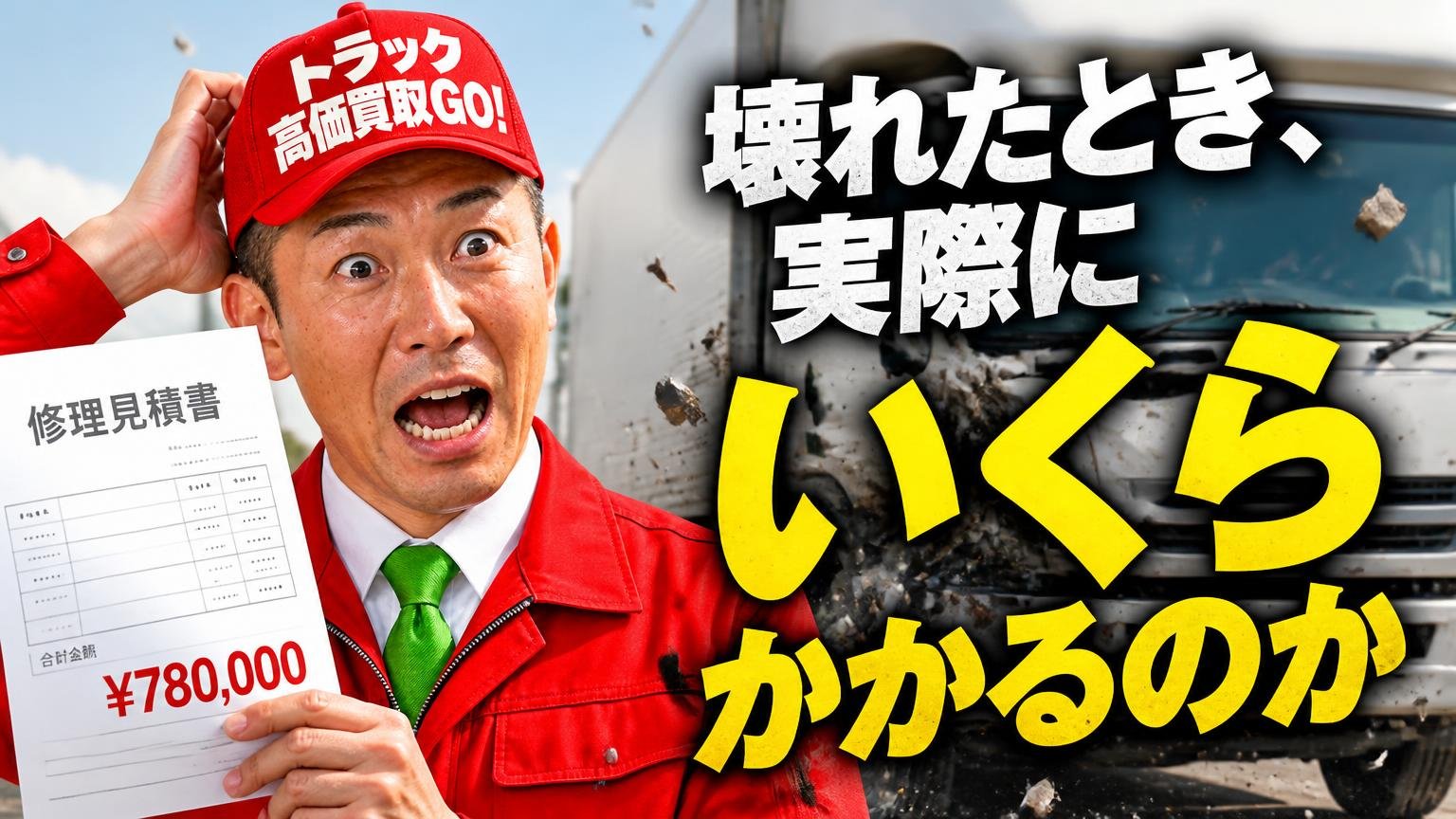 壊れたとき、実際にいくらかかるのか