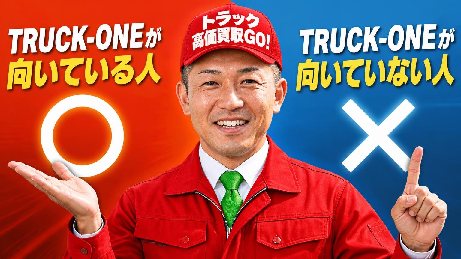 TRUCK-ONEが向いている人・向いていない人
