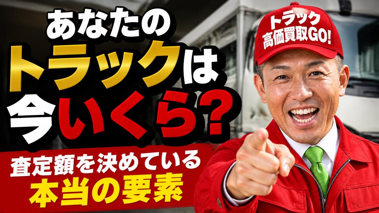 あなたのトラックは今いくら?査定額を決めている本当の要素