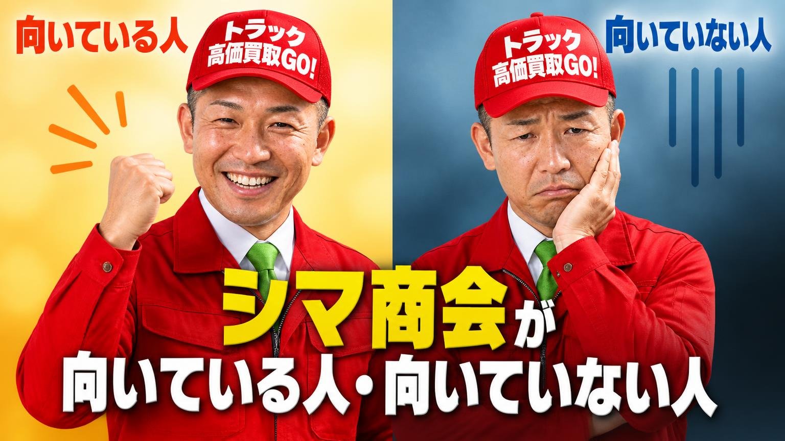 シマ商会が向いている人・向いていない人