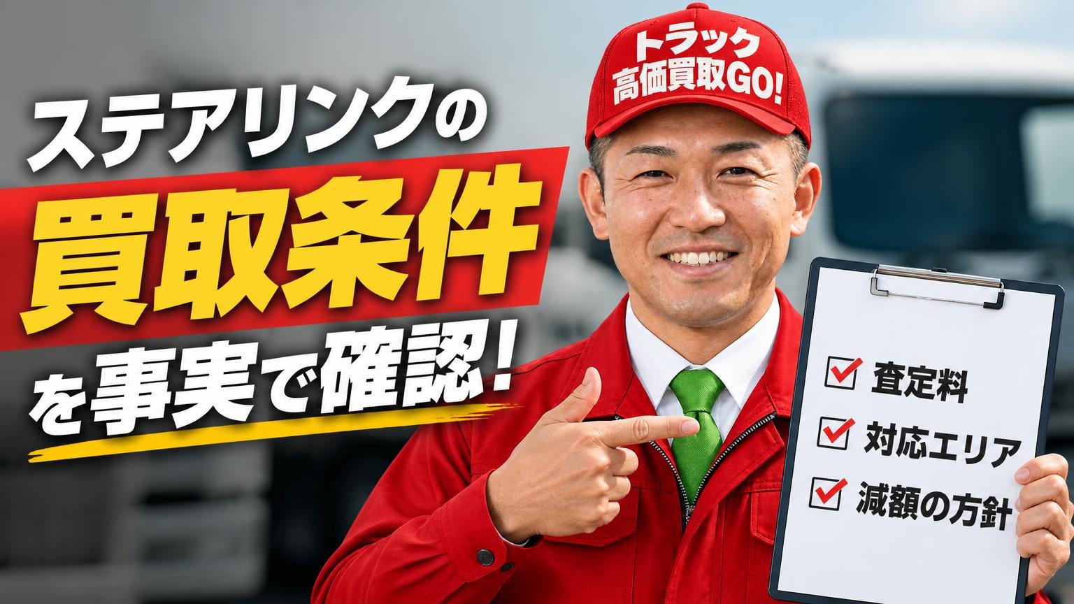 ステアリンクの買取条件を事実で確認｜査定料・対応エリア・減額の方針