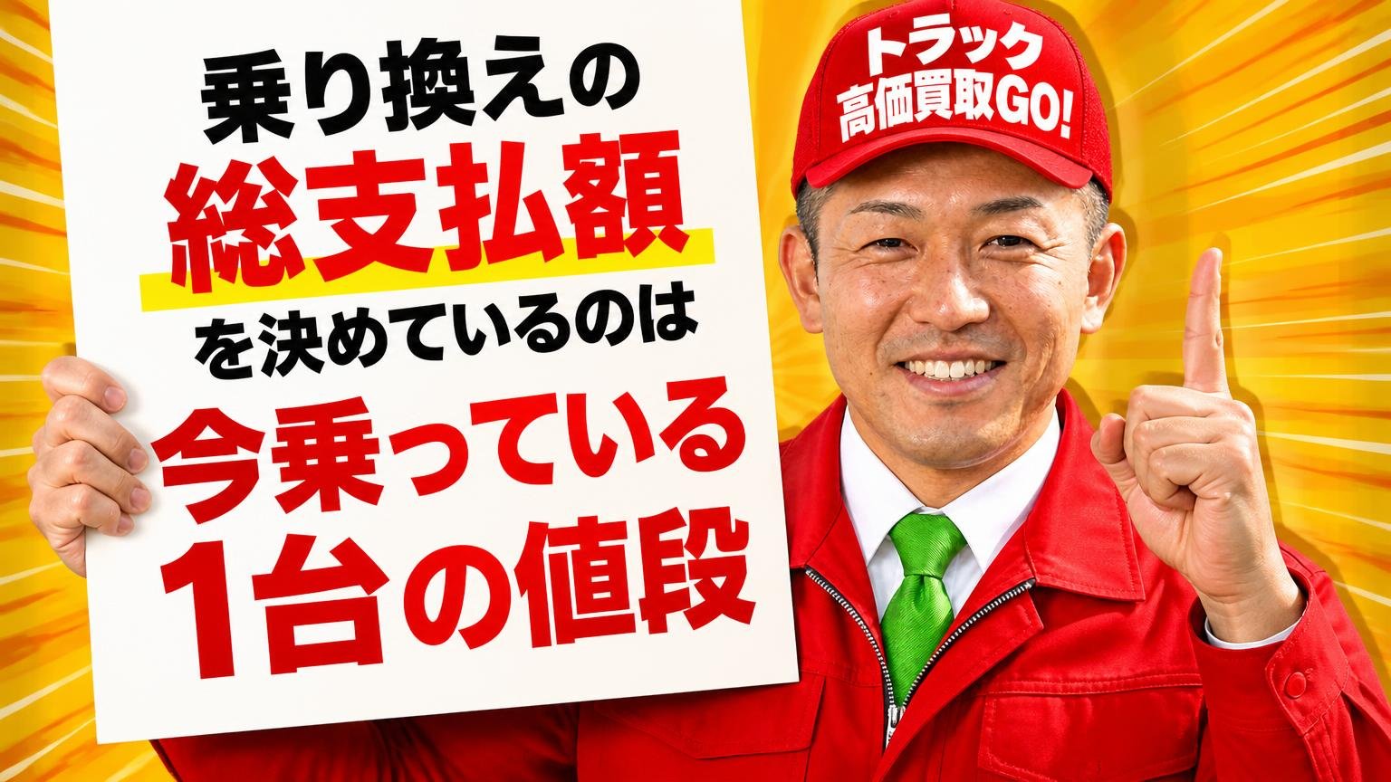 乗り換えの総支払額を決めているのは「今乗っている1台の値段」です
