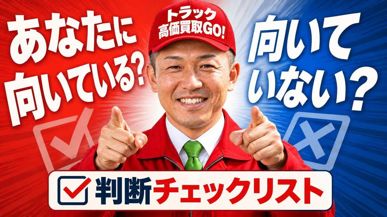 あなたに向いている?向いていない?【判断チェックリスト】