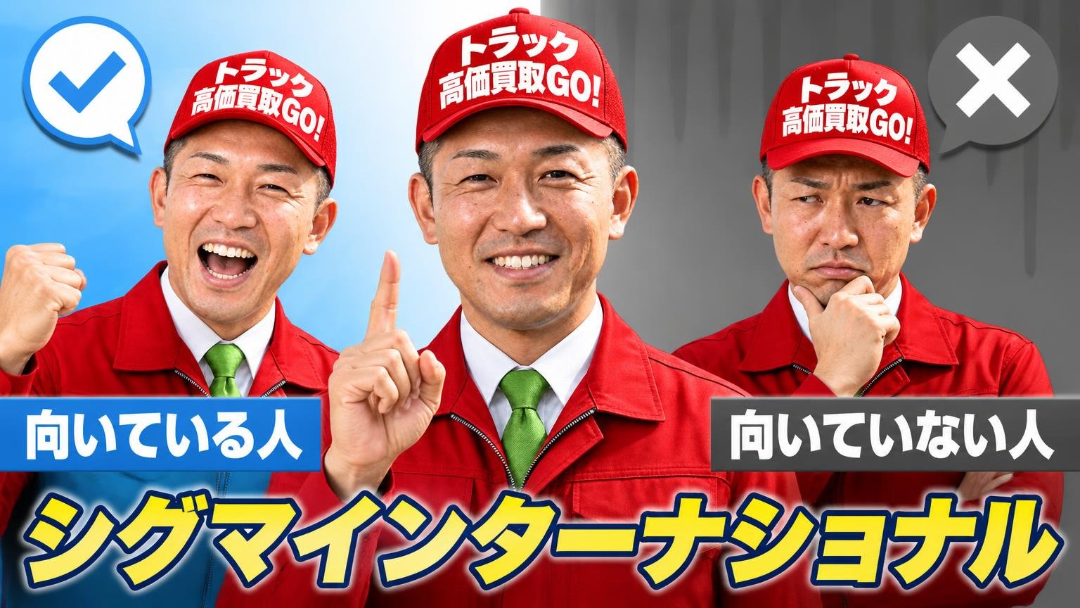 シグマインターナショナルが向いている人・向いていない人
