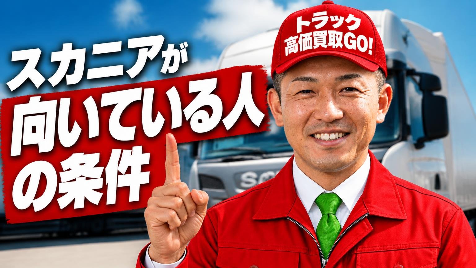 スカニアが「向いている人」の条件