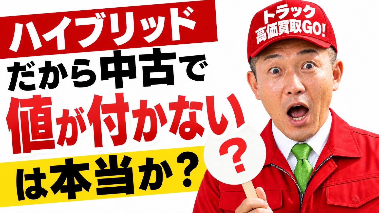 "ハイブリッドだから中古で値が付かない"は本当か