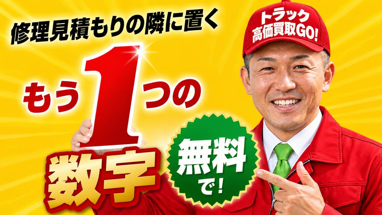 修理見積もりの隣に置く「もう1つの数字」を、無料で手に入れる