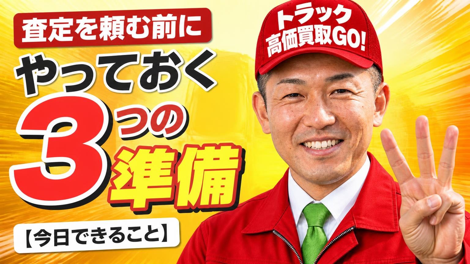 査定を頼む前にやっておく3つの準備【今日できること】