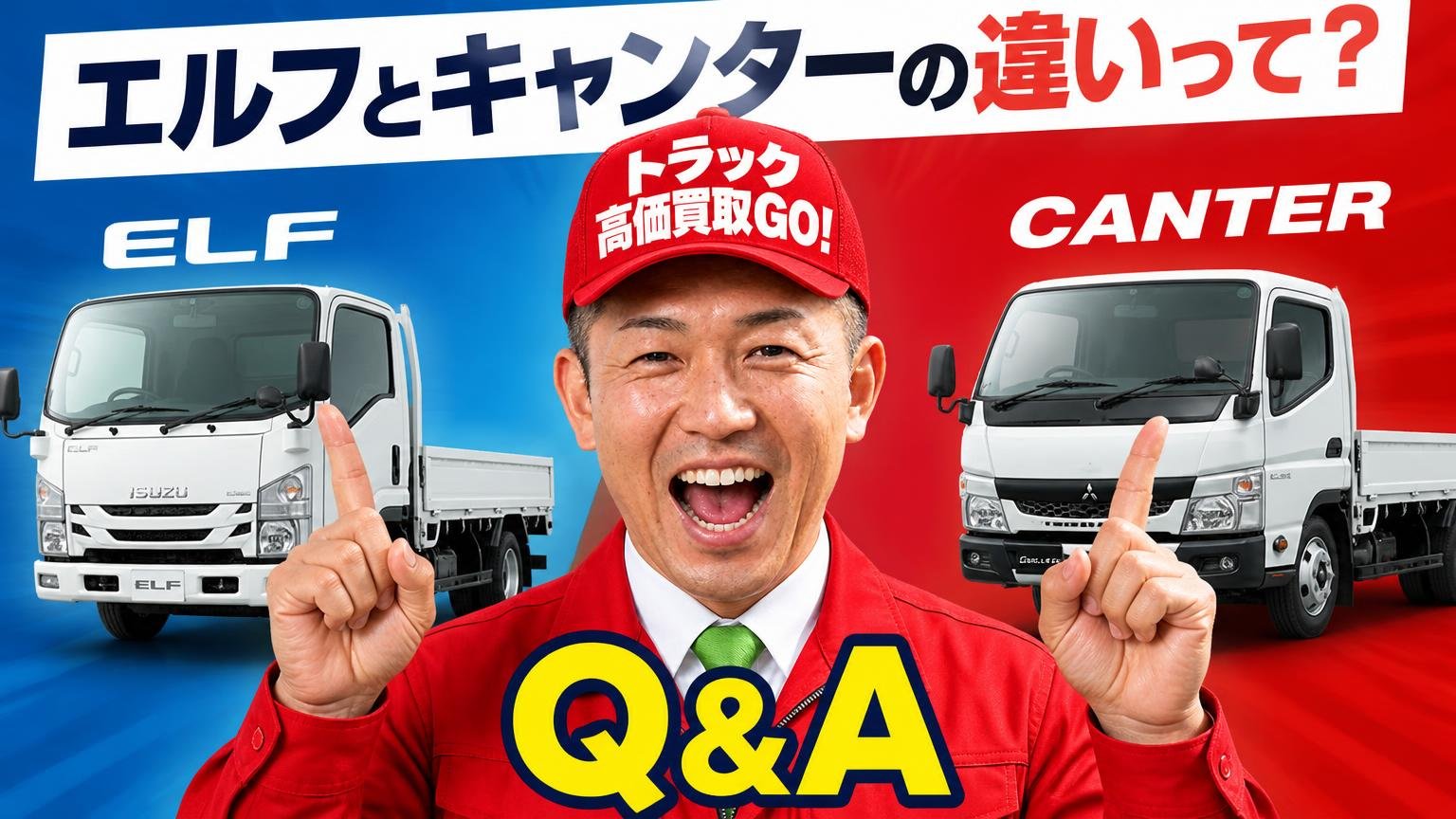 エルフとキャンターの比較でよくある質問