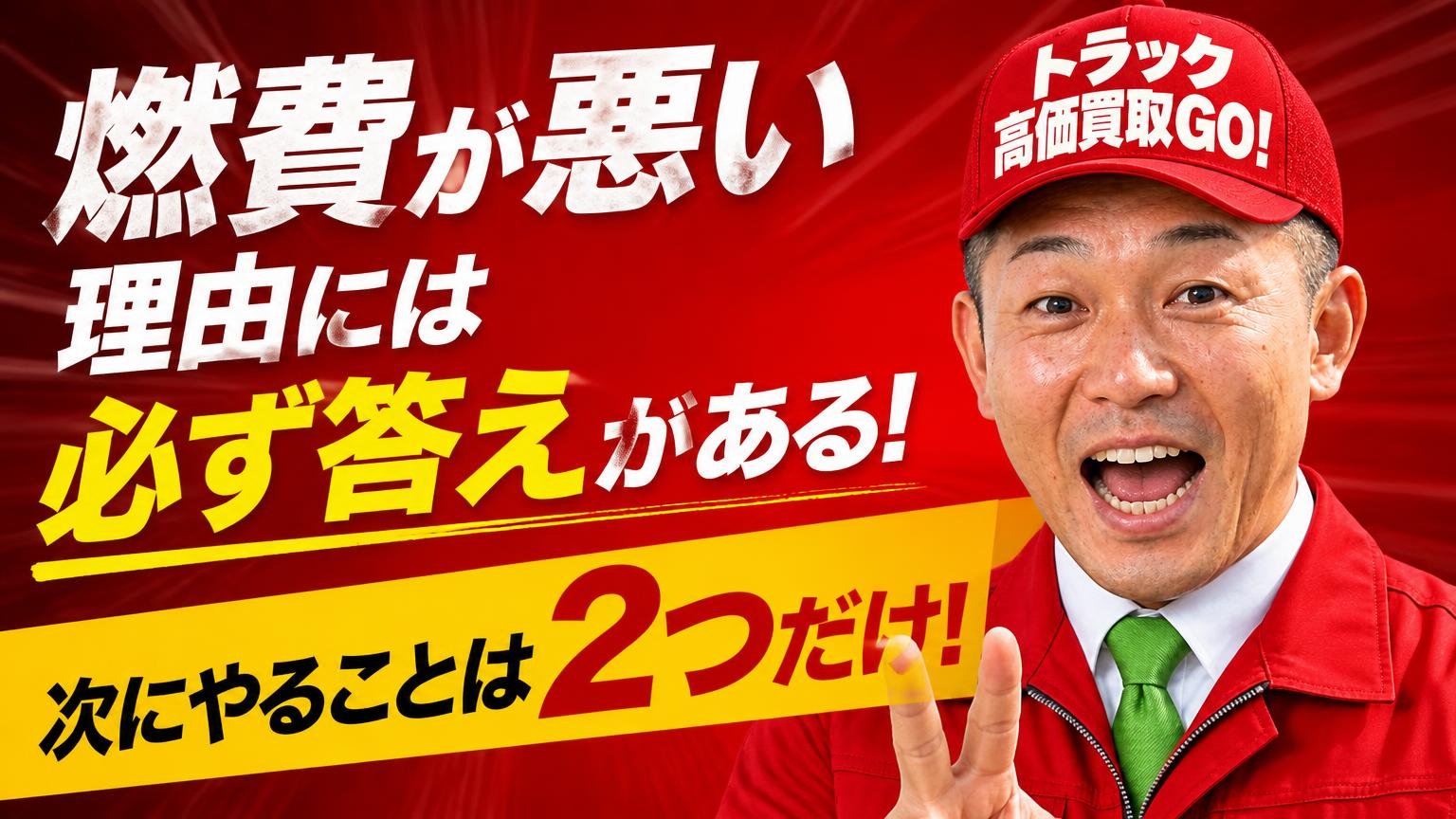 まとめ:燃費が悪い理由には必ず答えがある。次にやることは2つだけ