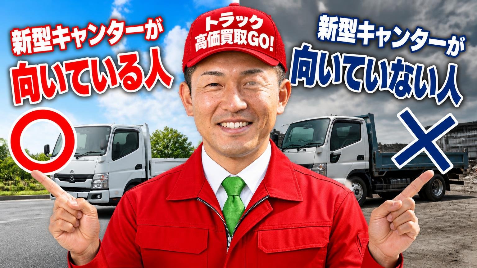 新型キャンターが向いている人・向いていない人
