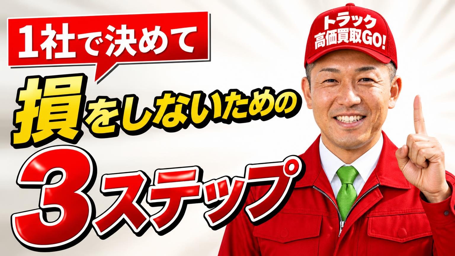 1社で決めて損をしないための3ステップ