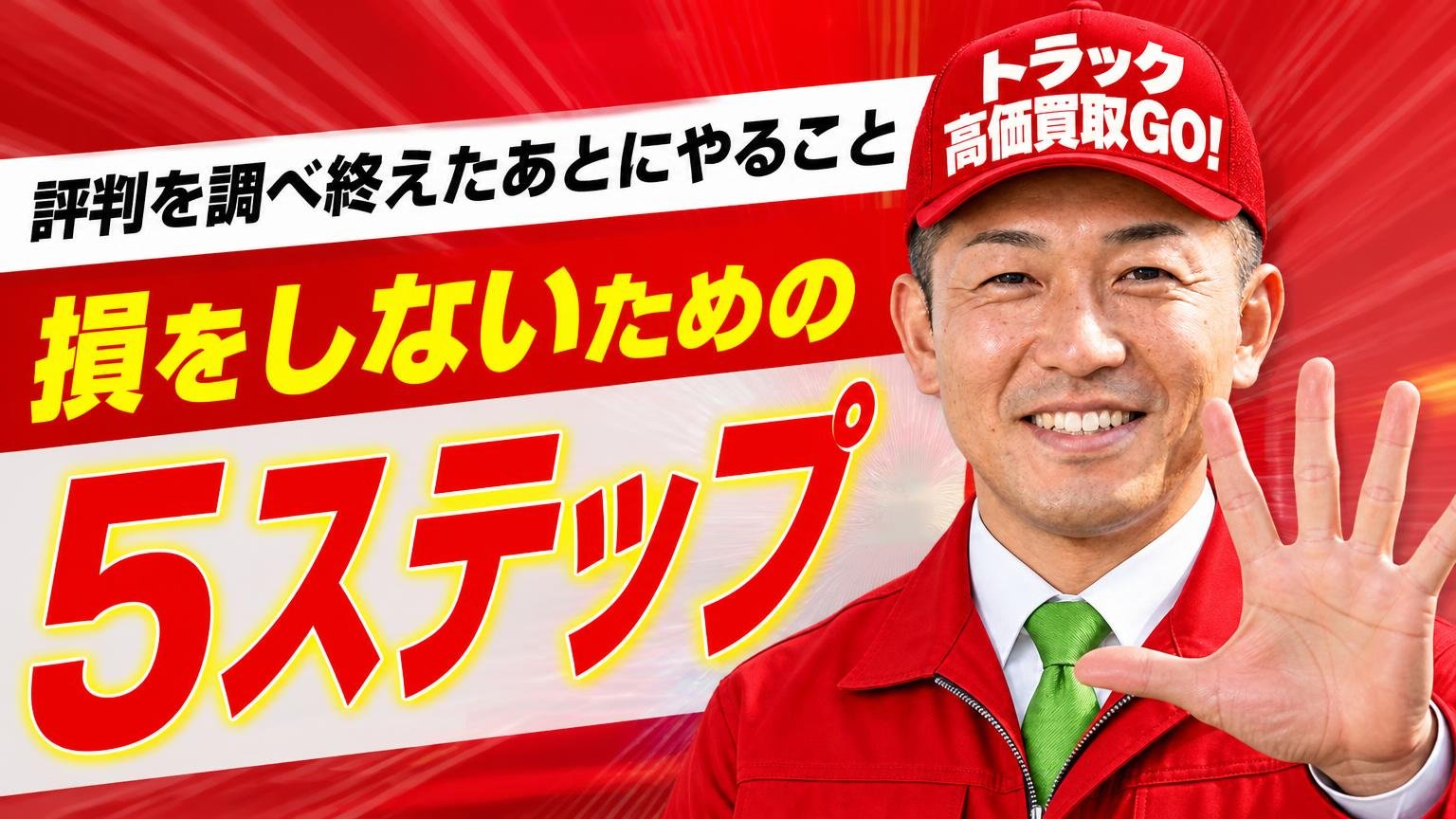 評判を調べ終えたあとにやること｜損をしないための5ステップ