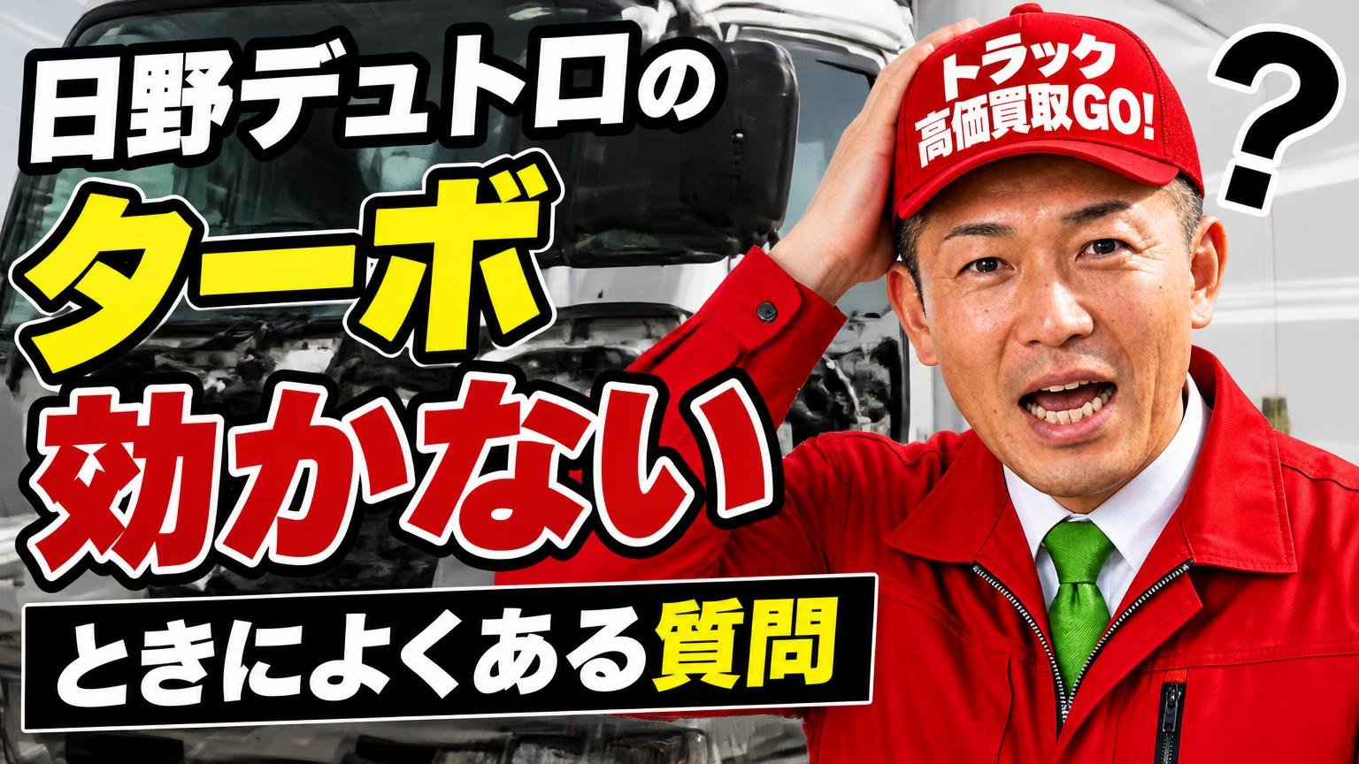 日野デュトロのターボが効かないときによくある質問