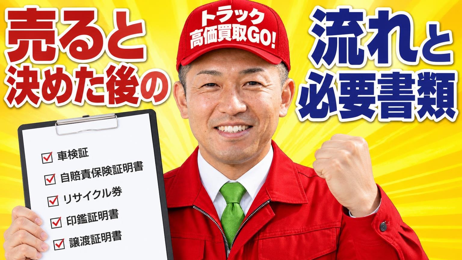 売ると決めた後の流れと、必要な書類