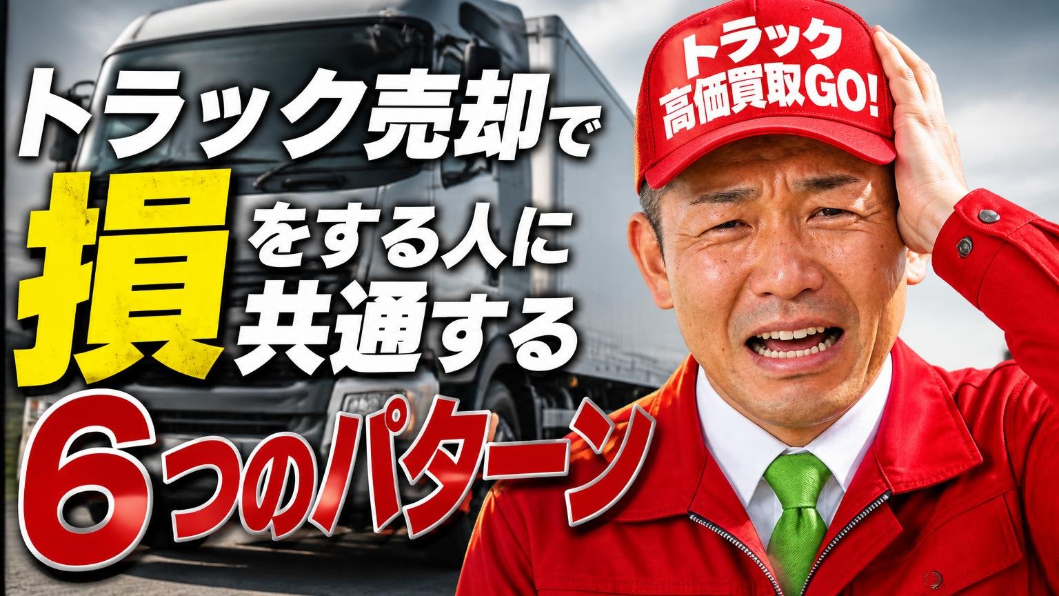 トラック売却で損をする人に共通する6つのパターン