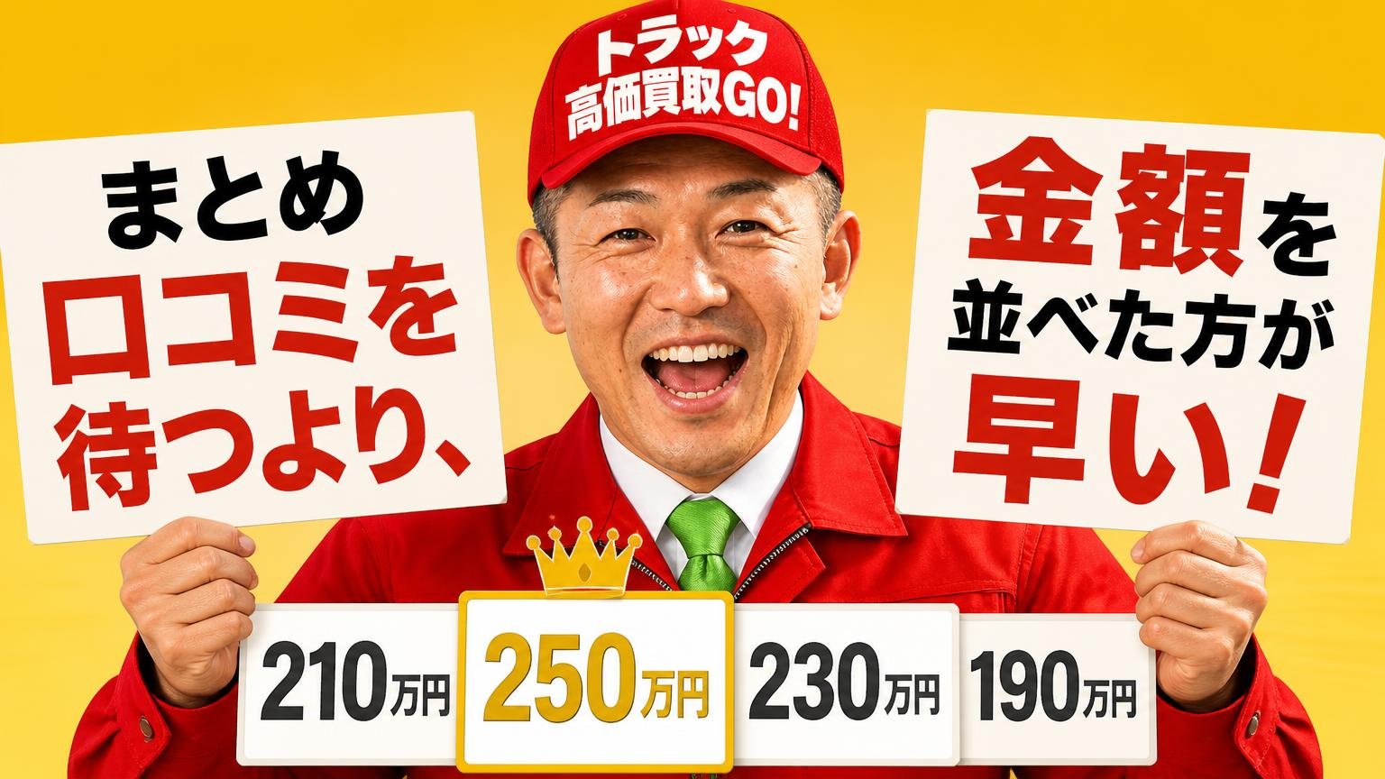 まとめ|口コミを待つより、金額を並べた方が早い