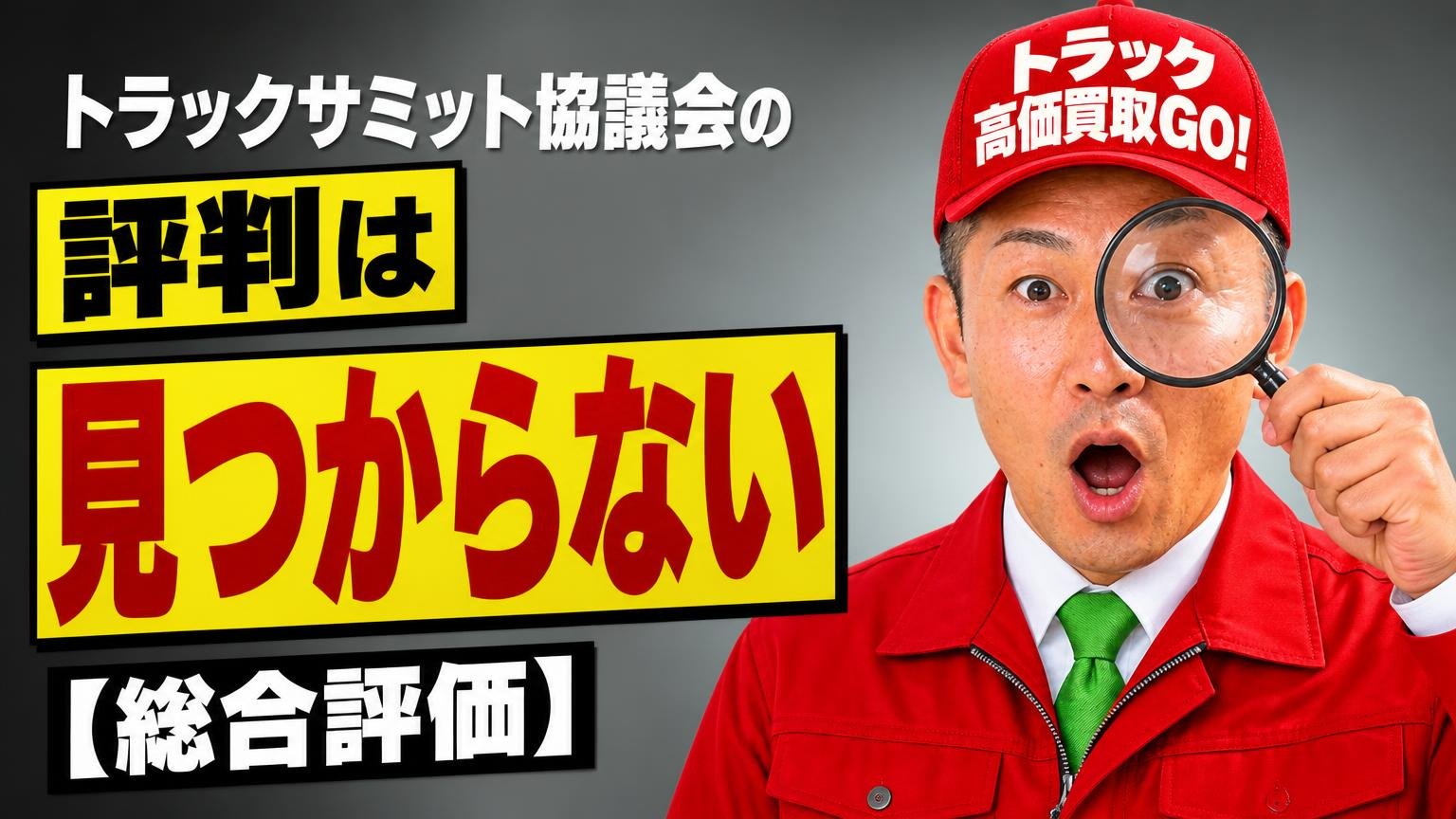 トラックサミット協議会の評判は「悪い」のではなく「見つからない」【総合評価】